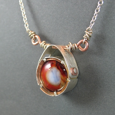 Recycled Glass Pendant