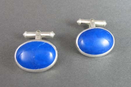 Blue Howlite Cufflinks
