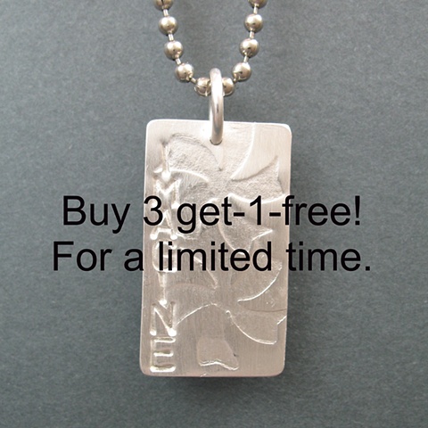 Sterling Silver Tags