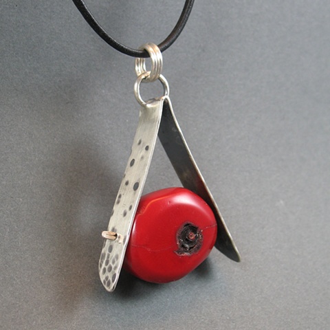 Red Coral Pendant