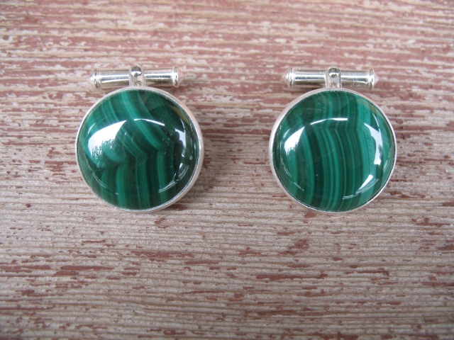 Malachite Cufflinks