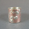 Silver and Copper Galaxy Ring