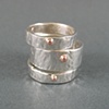 3 Bands With Copper Beads