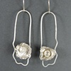Water Casted Wire Earrings