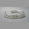 Peace to all, life to all, love to all