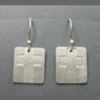 Silver Cross Earrings