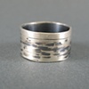 Double Band With Oxidized Texture