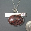 Smooth Breciated Jasper Pendant