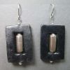 Black Leather with Silver Barrel