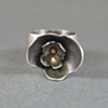 Oxidized Flower Ring