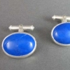 Blue Howlite Cufflinks