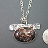 Textured Breciated Jasper Pendant