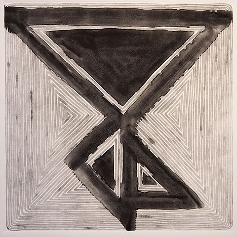 Three Triangles Filled