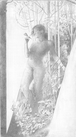 The self-sacrificer contemplated new ways of watering the plants.