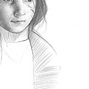 Young Soldier On Her Travels Home (A Scratched Girl)
