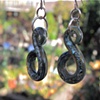 Dichroic Glass Earrings