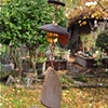 Brown Sea Glass Sun Catcher - C194