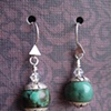 Bali Silver Bead Earrings