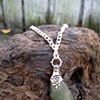 Green Sea Glass Pendant - C73