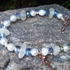Sea Glass & Pearl Bracelet - C39