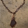 Brown Sea Glass Pendant

#C318