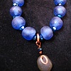 Cobalt Blue African Bead Bracelet - C29