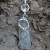 White Sea Glass Pendant - C14