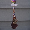 Angel Sea Glass Key Chain - C140