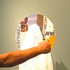 Working on the painting "Halo" - 2010