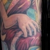 Art Nouveau inspired sleeve