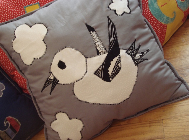 Gray and Black/ Bird