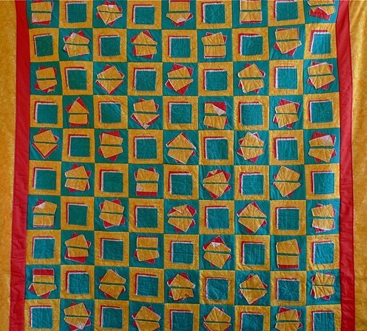 3-D Boxes/ Collapsing (Math Quilt)