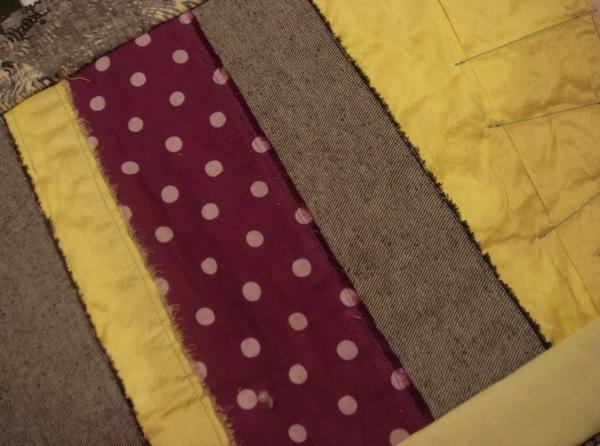 Wine Stained Quilt