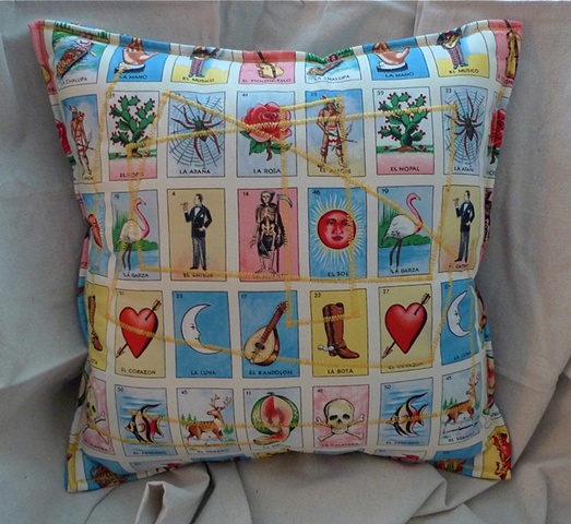 (Time Travel Pillows) Tarot/Yellow, Large