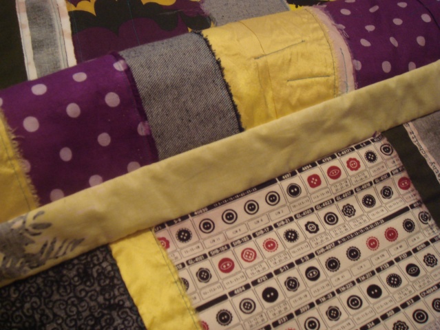 Wine Stained Quilt