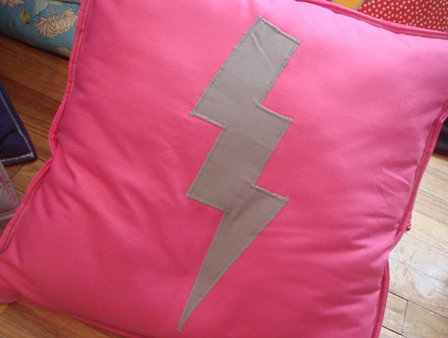 Gray and Pink/ Lightning