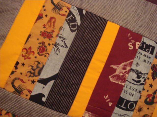 Spotted Pig T-Shirt Quilt