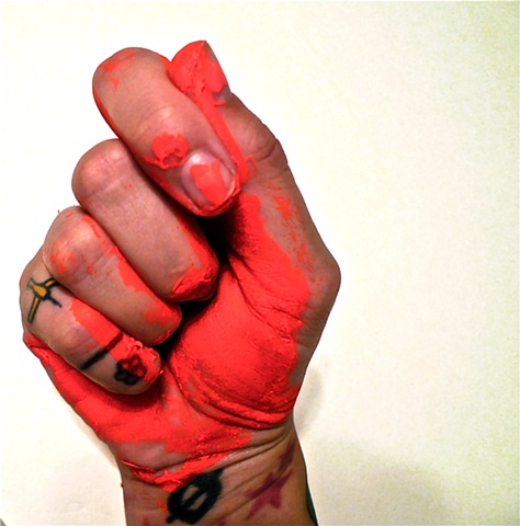 My Hand (After Working)