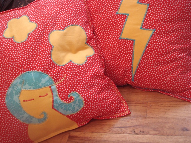 Red and Yellow/ Girl and Lightning