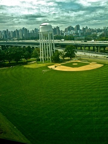Alien-Run Baseball Field