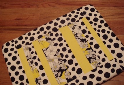 Yellow Flowers and Black Dots