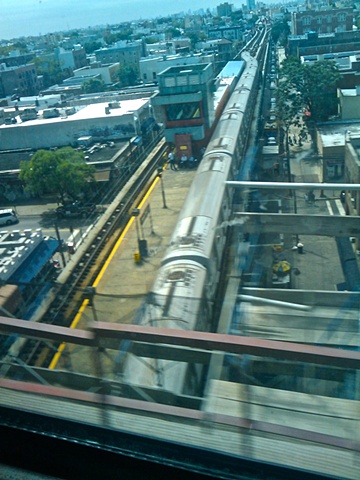 (Blue) City Birthing A Train