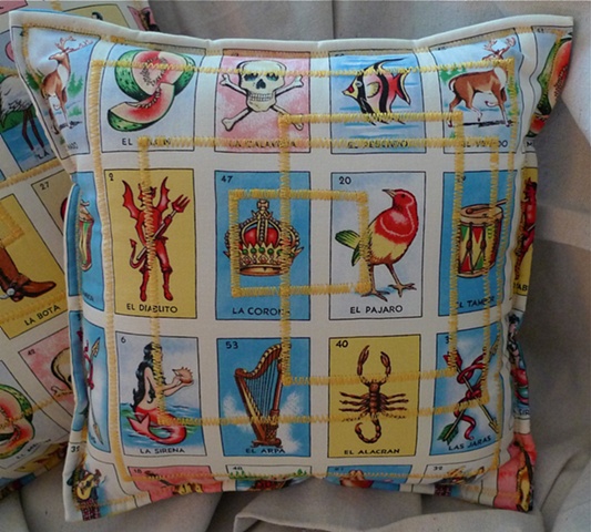 (Time Travel Pillows) Tarot/Yellow, Small