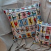 (Time Travel Pillows) Tarot/Black, Large and Small