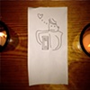 Jeb is in love w/ Siri. By candlelight.