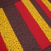 Dark Purple, Yellow and Red