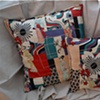 (Time Travel Pillows) PeachThread, Large and Small