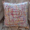 (Time Travel Pillows) White/Subway, Large