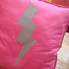Gray and Pink/ Lightning