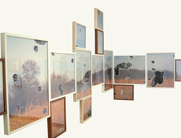 "Midwest Floaters" (installed) - Detail